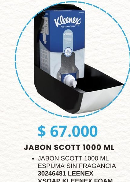 Jabón Scott 1000 ml